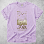 Printify T-Shirt Orchid / S Led by Grace Not by Noise – Walk Humbly, Love Deeply, Trust Fully T-Shirt