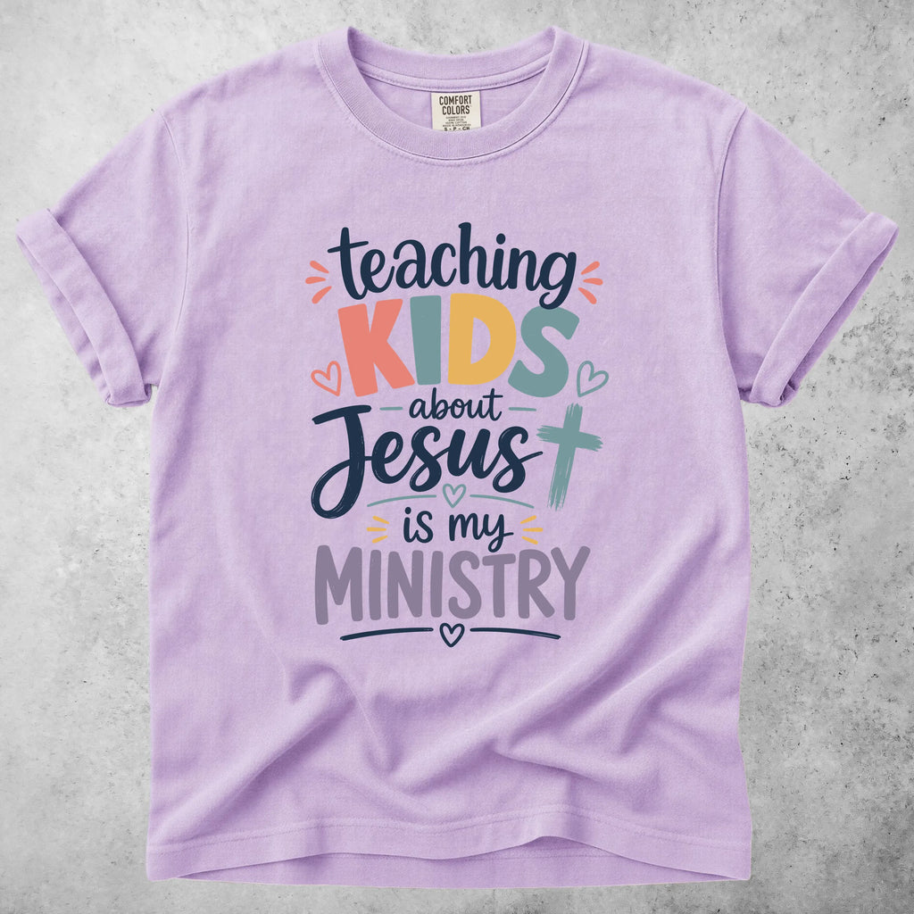Printify T-Shirt Orchid / S Teaching KIDS