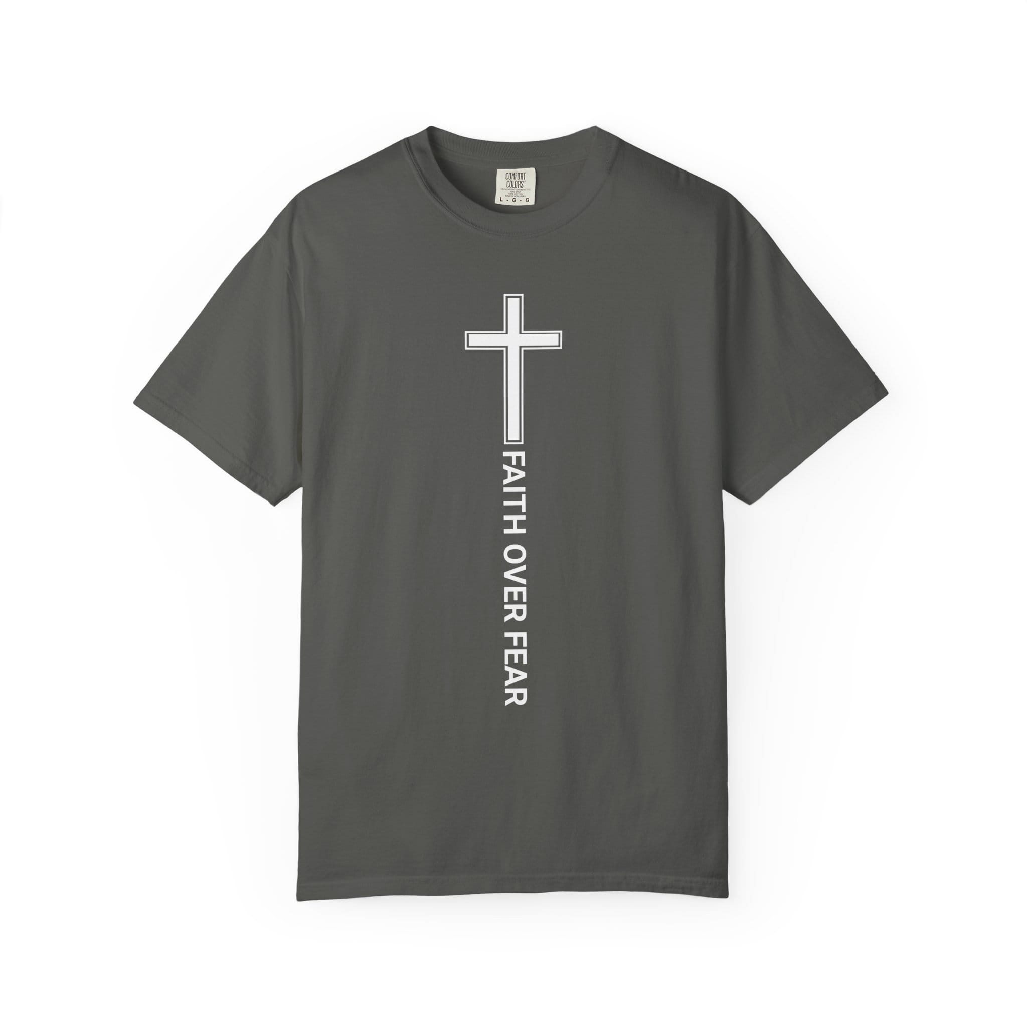 Printify T-Shirt Pepper / 2XL Faith Over Fear T-Shirt