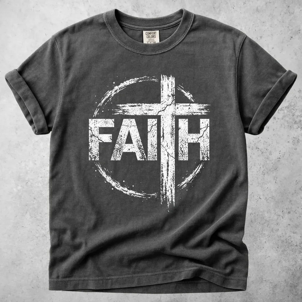 Printify T-Shirt Pepper / M Faith Christian T-Shirt