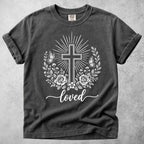 Printify T-Shirt Pepper / M Loved Christian T-Shirt