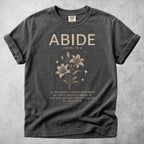Printify T-Shirt Pepper / S ABIDE John 15:4