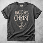 Printify T-Shirt Pepper / S ANCHORED IN CHRIST - T-Shirt