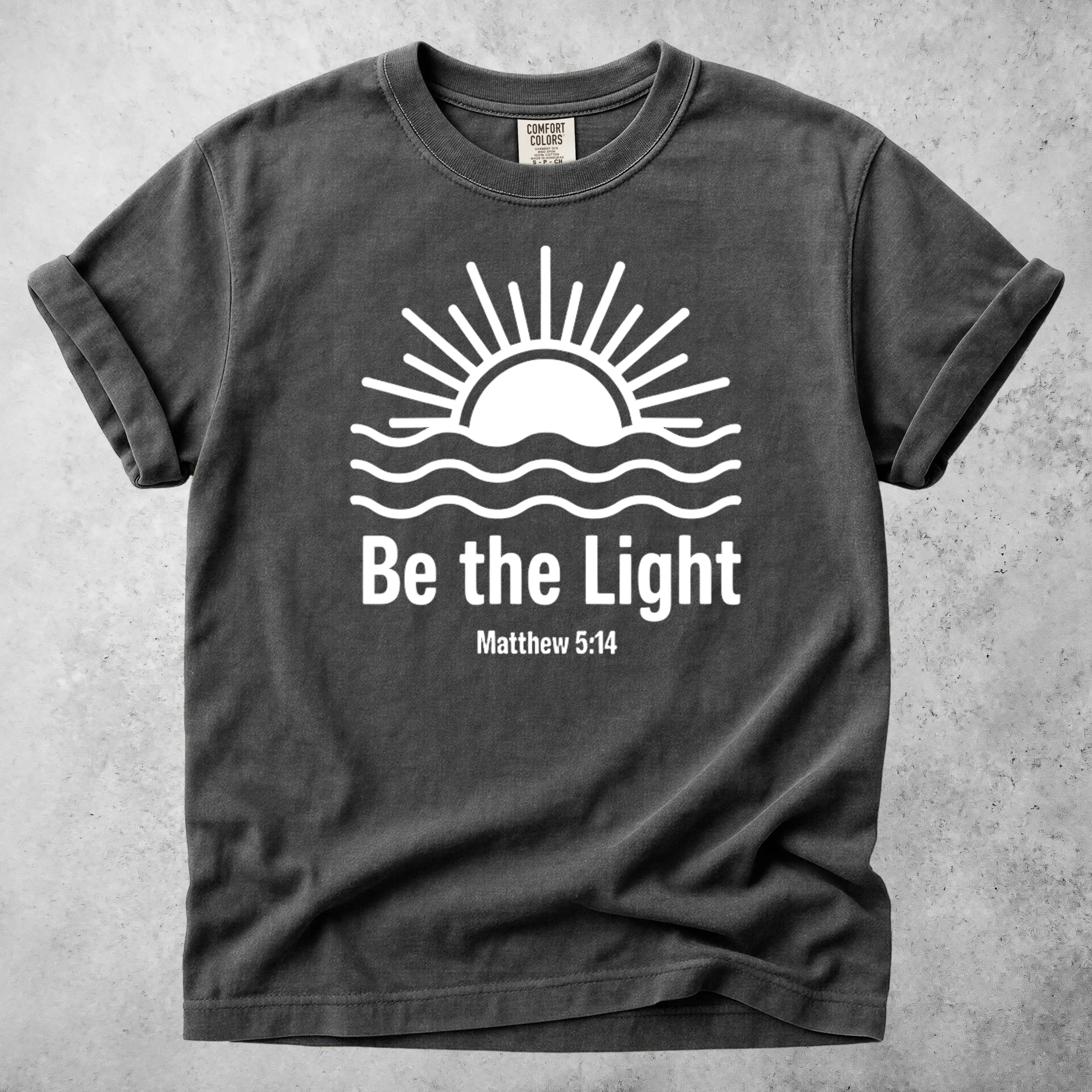 Printify T-Shirt Pepper / S Be the Light
