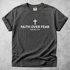 Printify T-Shirt Pepper / S FAITH OVER FEAR