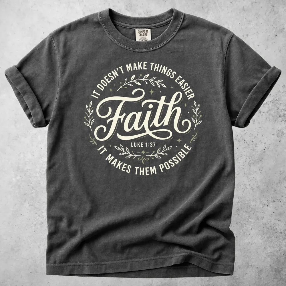 Printify T-Shirt Pepper / S Faith T-Shirt