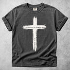 Printify T-Shirt Pepper / S Faithful Fatherhood Cross T-Shirt