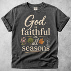 Printify T-Shirt Pepper / S God Is Faithful T-Shirt