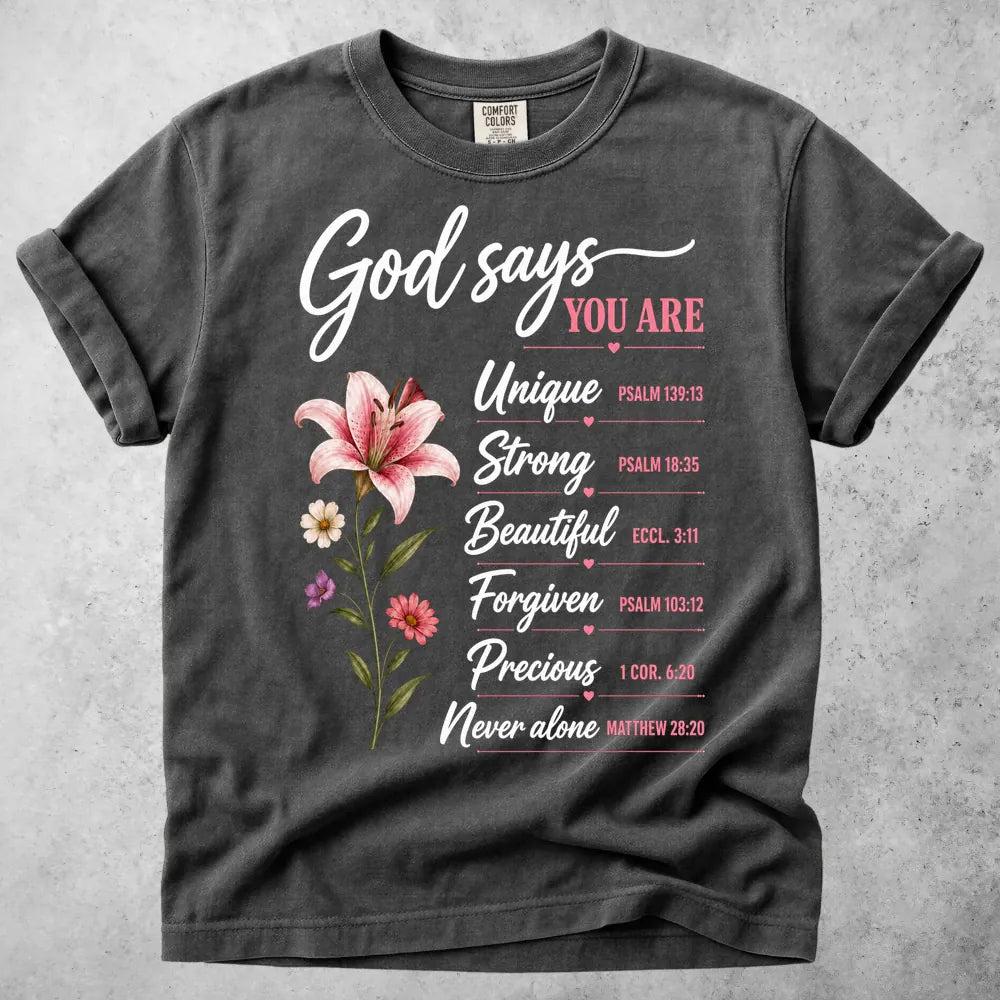 Printify T-Shirt Pepper / S God Says T-Shirt