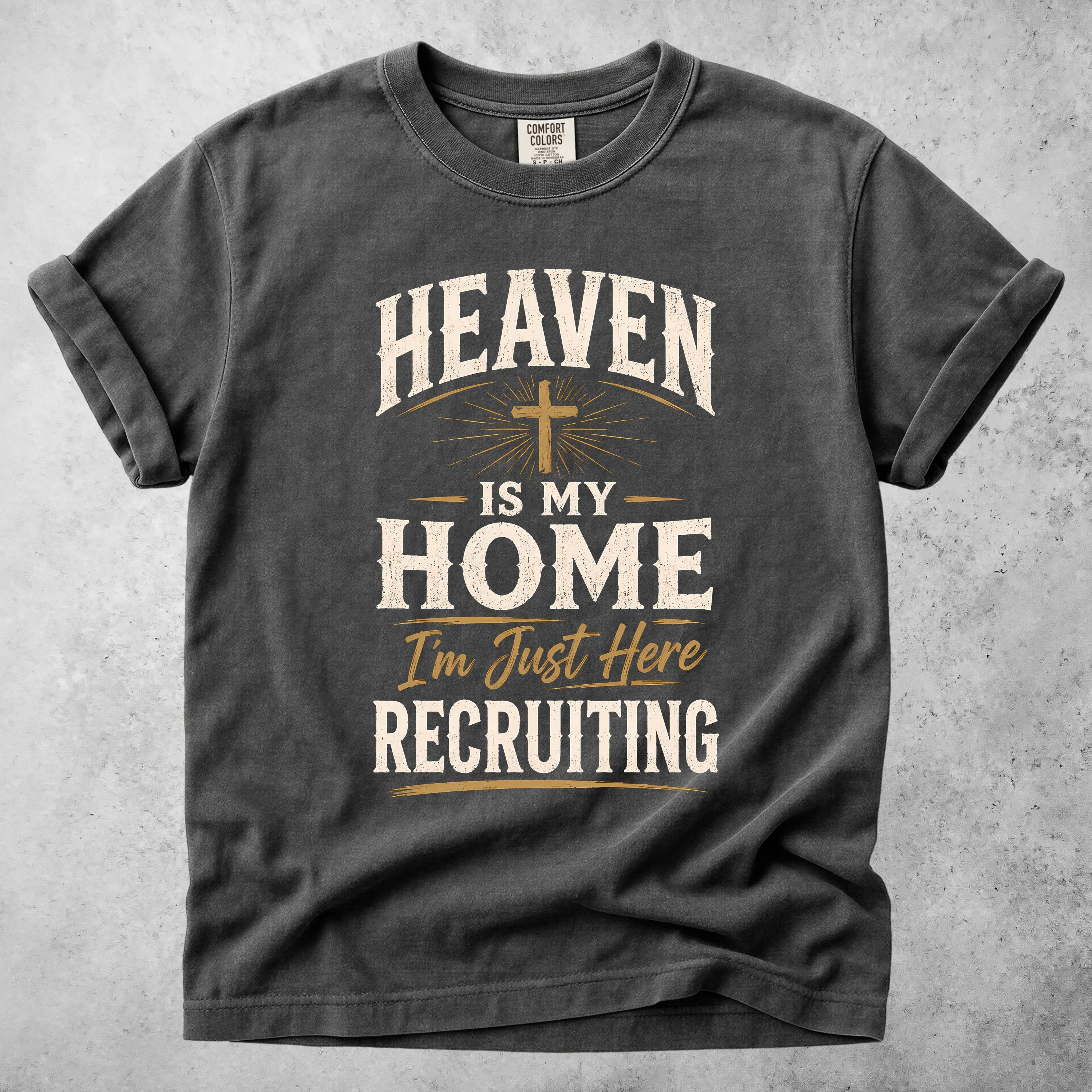 Printify T-Shirt Pepper / S HEAVEN IS MY HOME  - T-Shirt