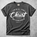 Printify T-Shirt Pepper / S I Can Do All Things Through Christ