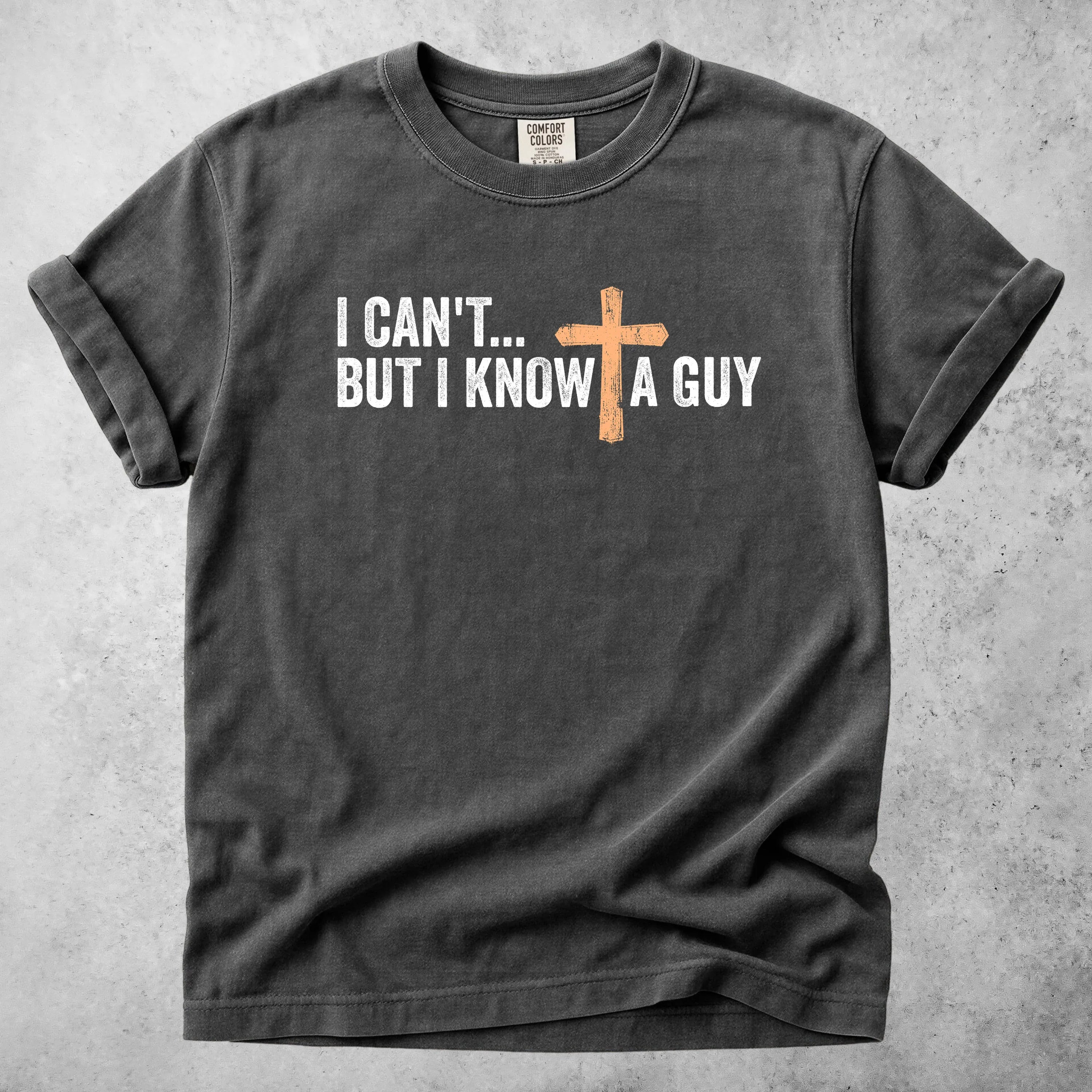 Printify T-Shirt Pepper / S I Can't But I Know A Guy