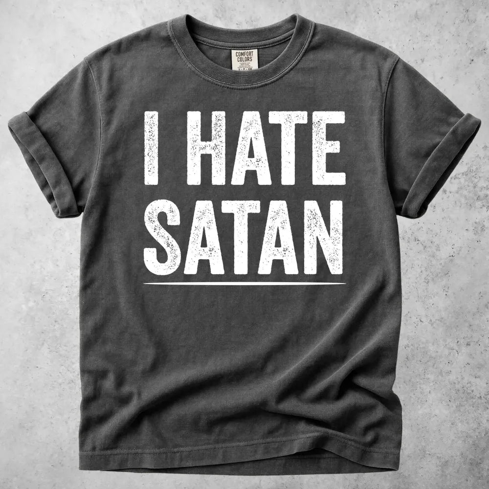 Printify T-Shirt Pepper / S I Hate Satan T-Shirt