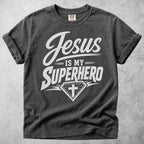 Printify T-Shirt Pepper / S Jesus Is My Superhero T-Shirt