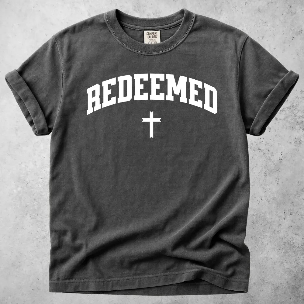 Printify T-Shirt Pepper / S Redeemed Christian T-Shirt