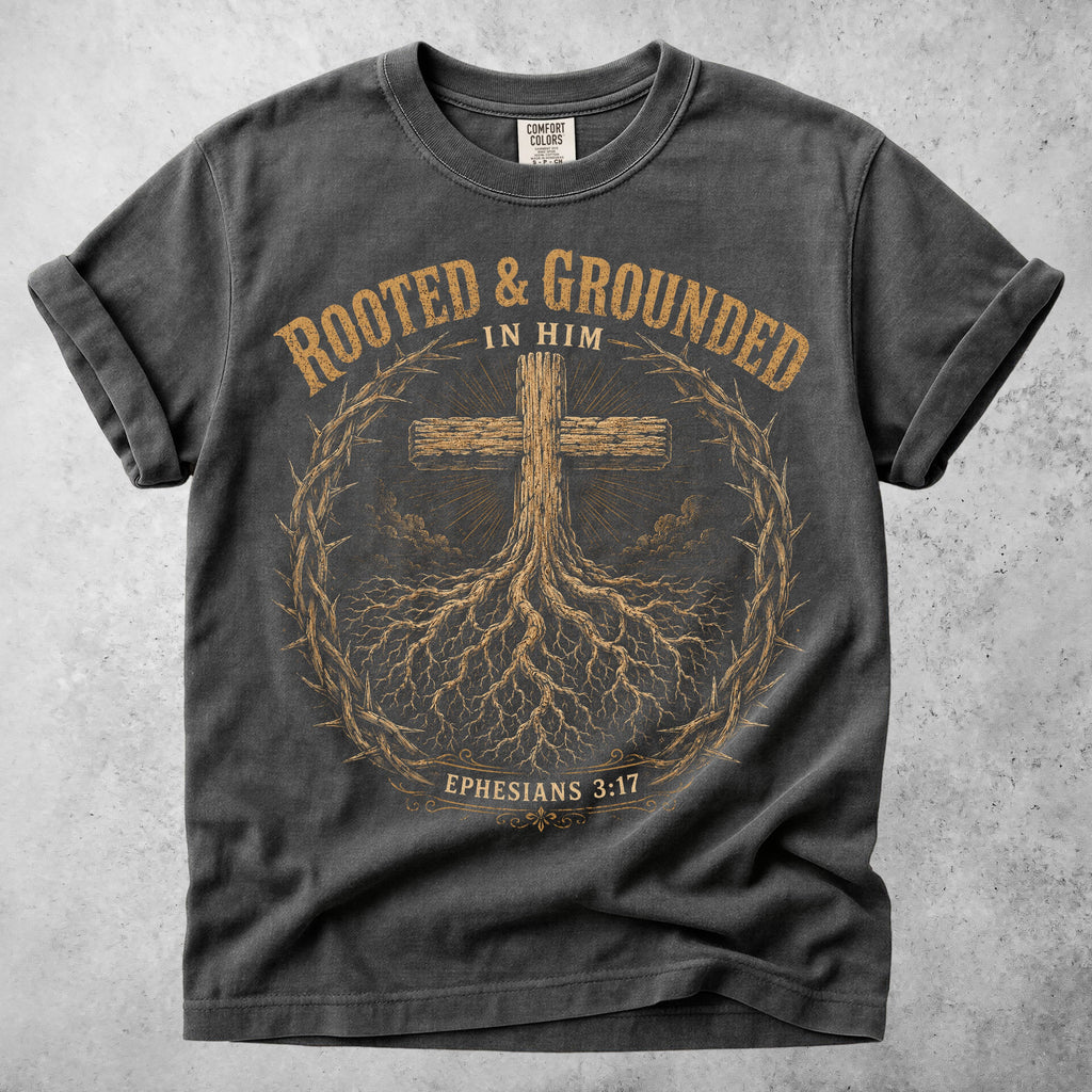 Printify T-Shirt Pepper / S Rooted & Grounded