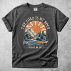 Printify T-Shirt Pepper / S THE LORD IS MY ROCK - T-Shirt