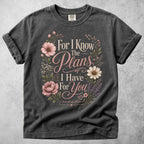 Printify T-Shirt Pepper / S Trust His Plans T-Shirt
