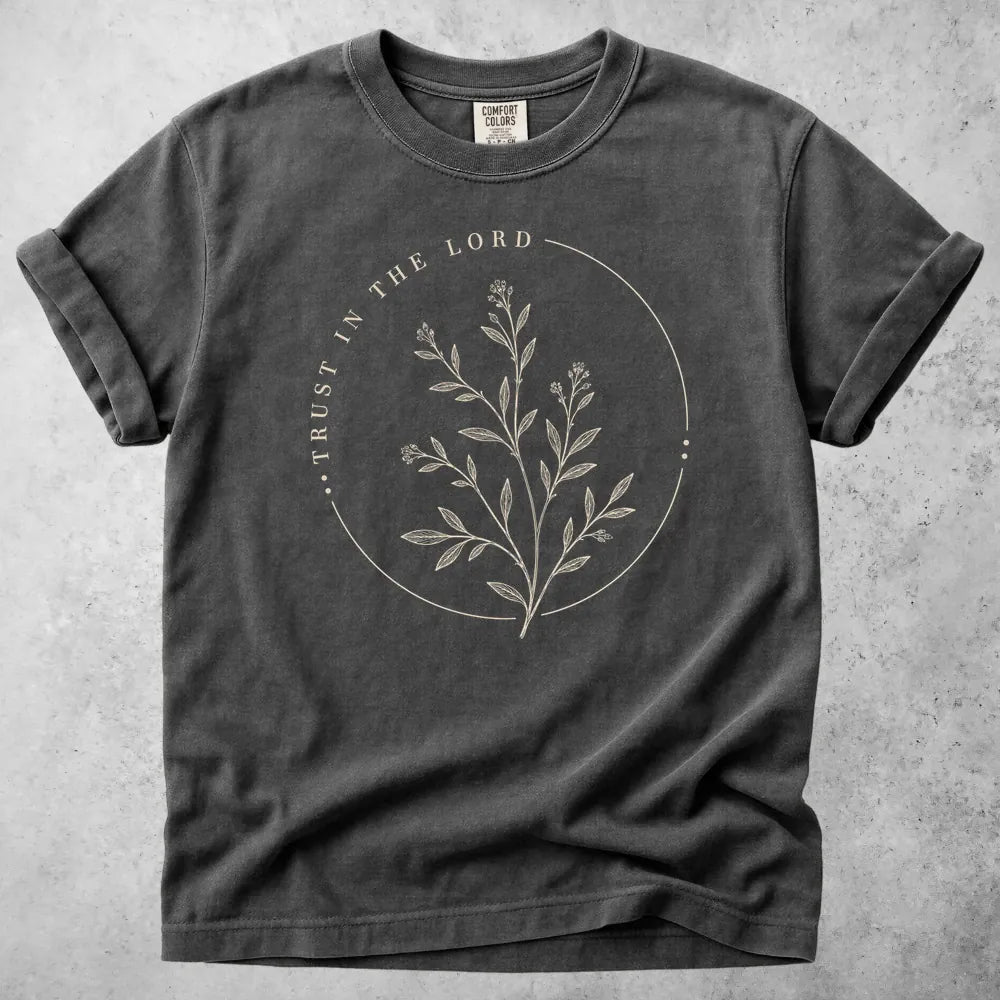 Printify T-Shirt Pepper / S Trust in the Lord T-Shirt