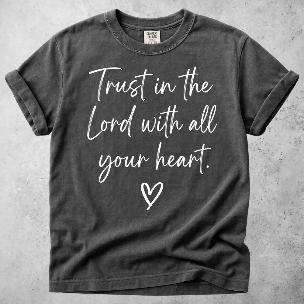 Printify T-Shirt Pepper / S Trust in the Lord T-Shirt