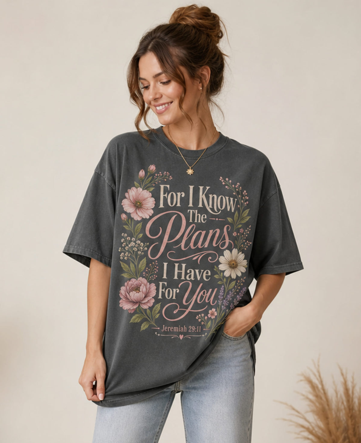 Printify T-Shirt Trust His Plans T-Shirt