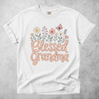 Printify T-Shirt White / S Blessed Grandma T-Shirt