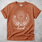Printify T-Shirt Yam / M Loved Christian T-Shirt