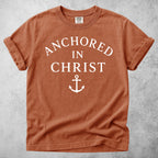 Printify T-Shirt Yam / S Anchored in Christ