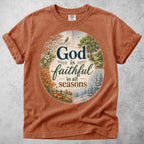 Printify T-Shirt Yam / S God Is Faithful in All Seasons T-Shirt