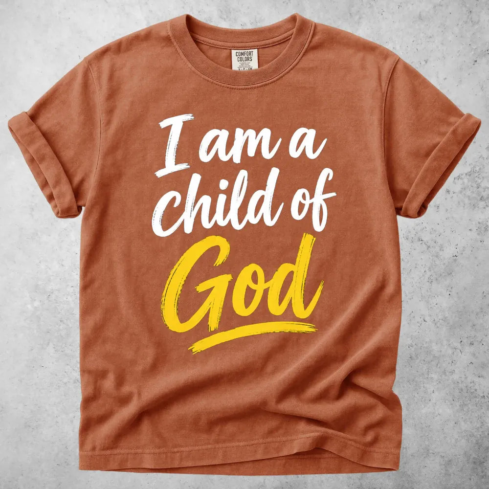 Printify T-Shirt Yam / S I Am a Child of God T-Shirt