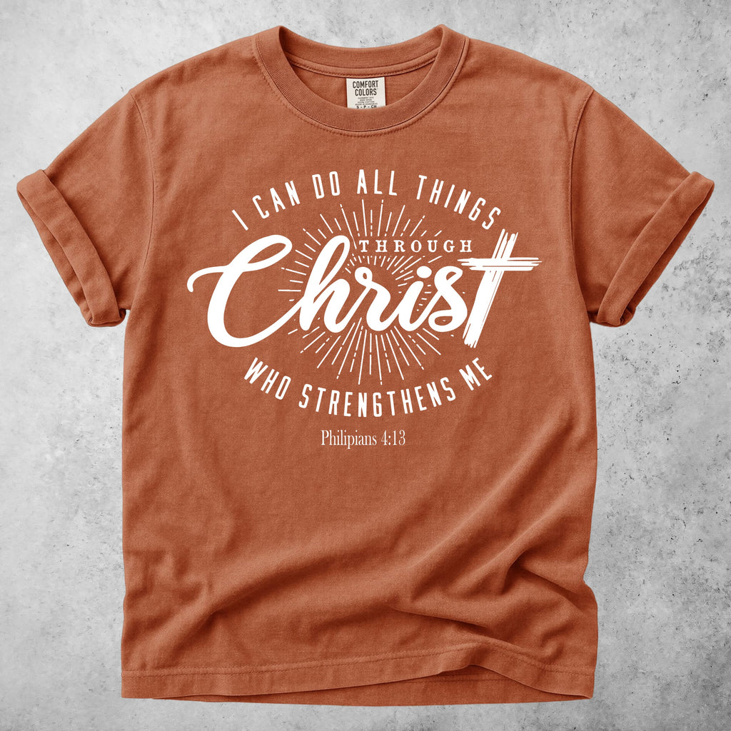 Printify T-Shirt Yam / S I Can Do All Things Through Christ