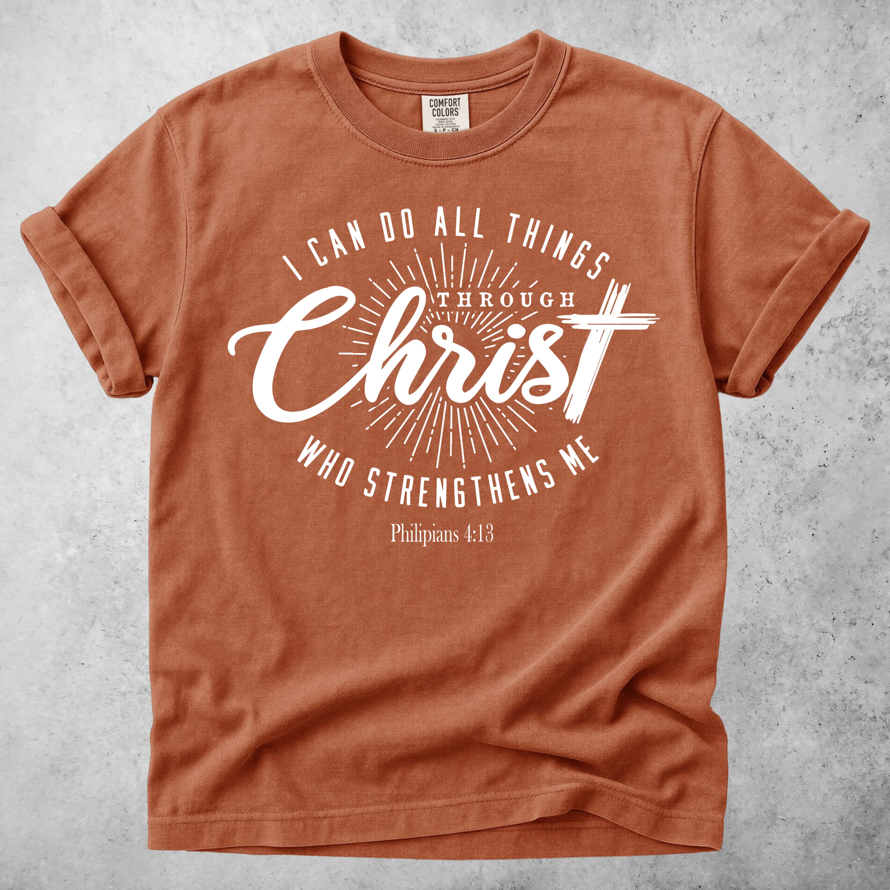 Printify T-Shirt Yam / S I Can Do All Things Through Christ