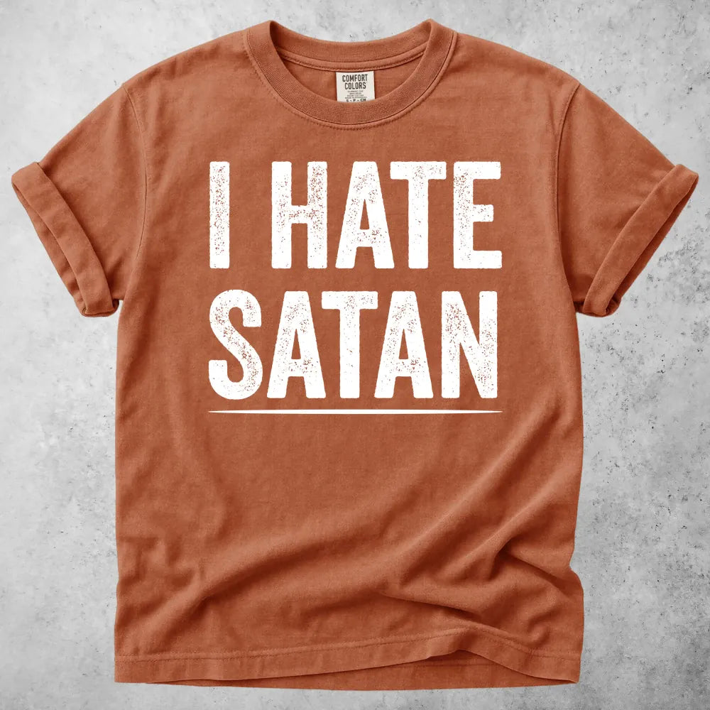 Printify T-Shirt Yam / S I Hate Satan T-Shirt