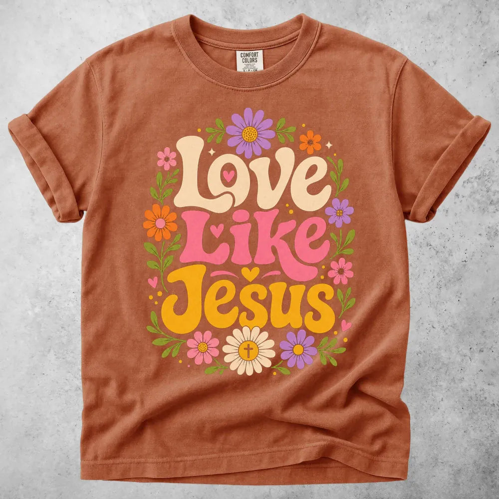 Printify T-Shirt Yam / S Love Like Jesus T-Shirt