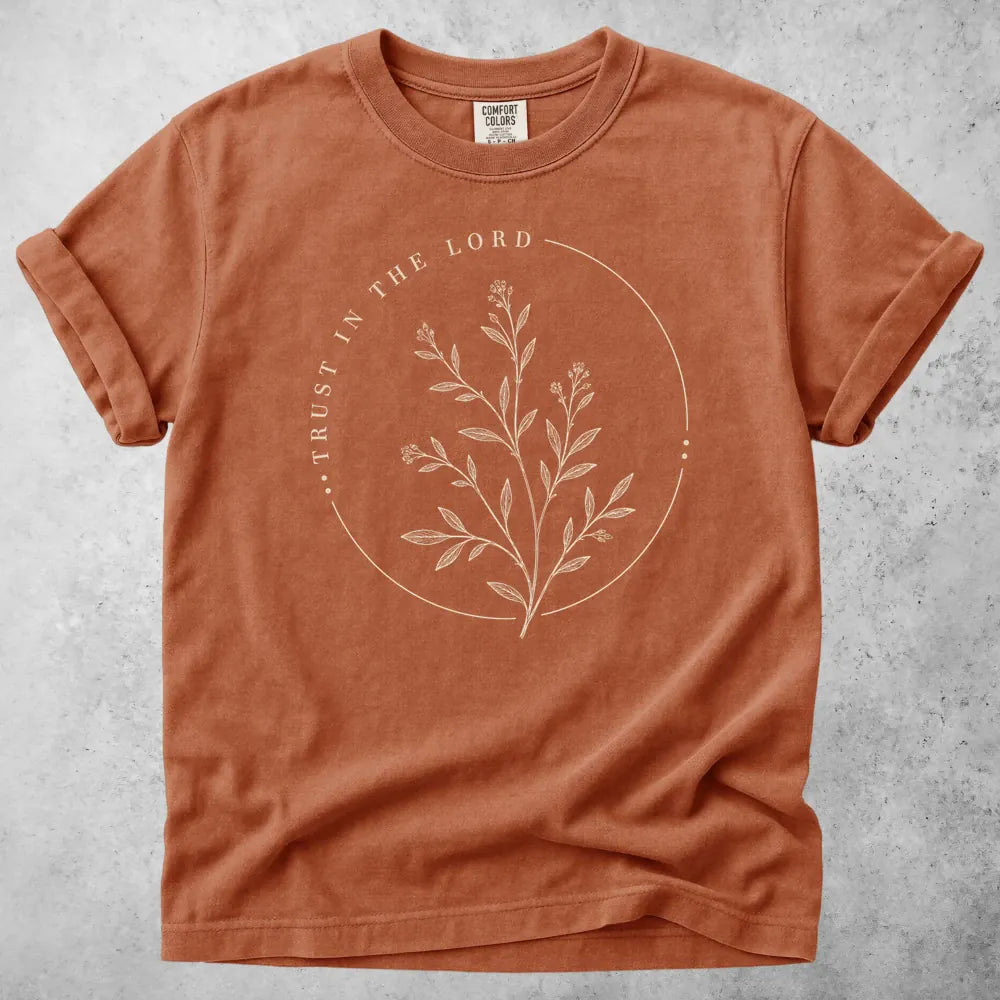 Printify T-Shirt Yam / S Trust in the Lord T-Shirt