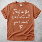 Printify T-Shirt Yam / S Trust in the Lord T-Shirt