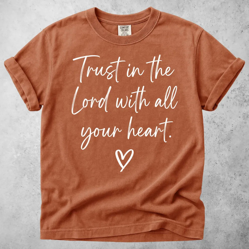 Printify T-Shirt Yam / S Trust in the Lord T-Shirt