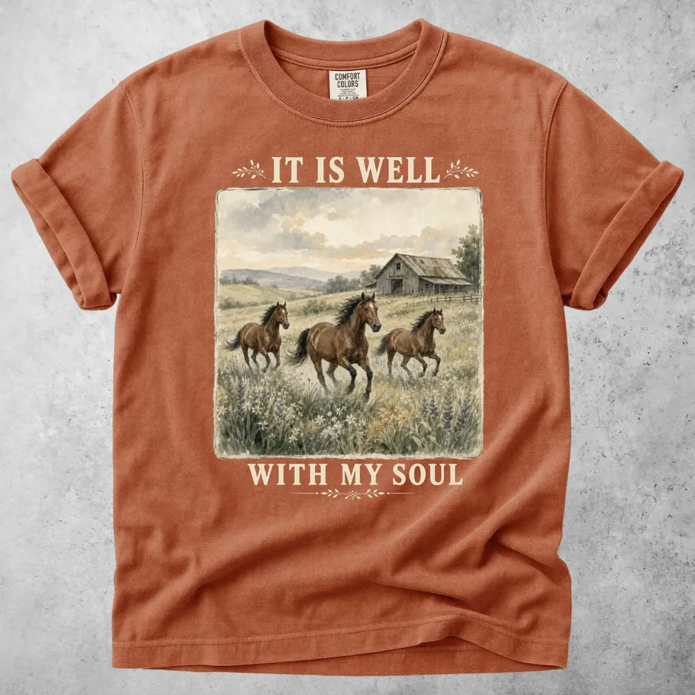 Printify T-Shirt Yam / S Well With Soul T-Shirt