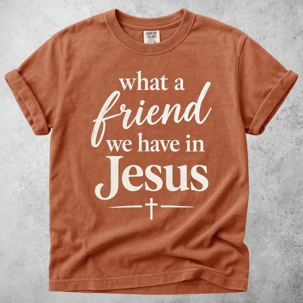 Printify T-Shirt Yam / S What a Friend T-Shirt